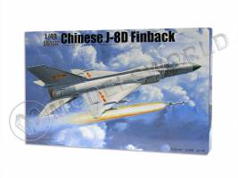 Склеиваемая пластиковая модель самолета Chinise J-8IID fighter. Масштаб 1:48