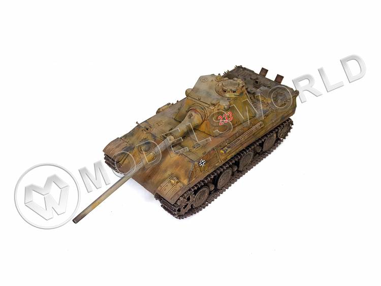 Готовая модель немецкий танк Пантера II в масштабе 1:35 - фото 1