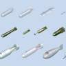 Набор авиационных мин German Aircraft Weapons Set 1. Масштаб 1:48