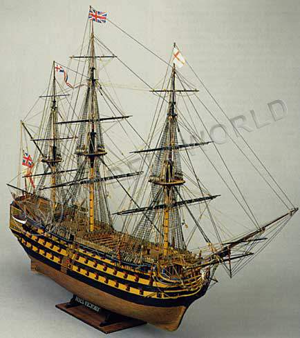 Набор для постройки модели корабля HMS VICTORY. Масштаб 1:90 - фото 1