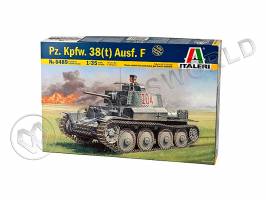 Склеиваемая пластиковая модель Немецкий танк Pz.Kpfw 38(t) Ausf. F. Масштаб 1:35