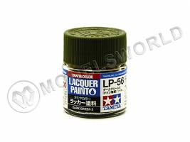 Лаковая матовая краска Tamiya LP-56 Dark Green 2, 10 мл