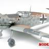 Склеиваемая пластиковая модель Messerschmitt Bf109 E-3. Масштаб 1:48