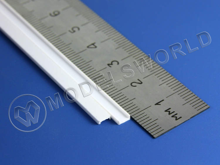 Швеллер пластиковый 4х1.3 мм, 4 шт - фото 1