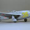 Модель самолета из Ф.П. смолы Як-15 (Расширенная версия). Масштаб 1:72