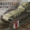 Склеиваемая пластиковая модель Английский средний танк Mk.A Whippet. Масштаб 1:35