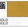 Краска на растворителе художественная MR.HOBBY MC217 GOLD (Металлик) 10мл.