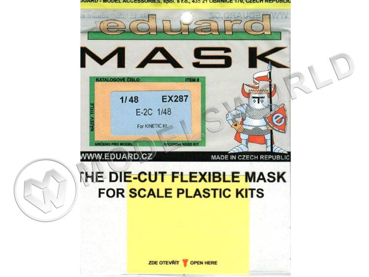 Окрасочная маска на E-2C, Kinetic Model. Масштаб 1:48 - фото 1