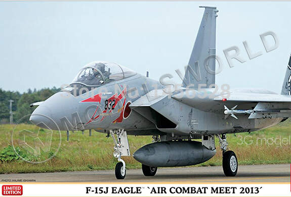 Склеиваемая пластиковая модель самолета F-15JE Eagle Air Combat Meet 2013. Масштаб 1:72 - фото 1
