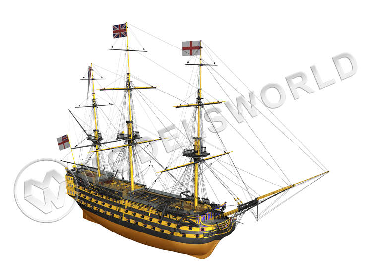 Набор для постройки модели корабля VICTORY. Масштаб 1:75 - фото 1