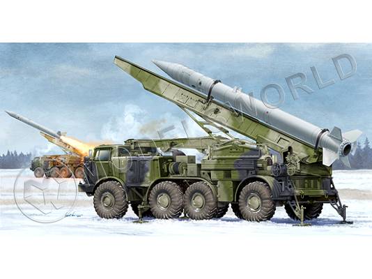 Склеиваемая пластиковая модель Советский тактический ракетный комплекс 9К52 "Луна M". Масштаб 1:35