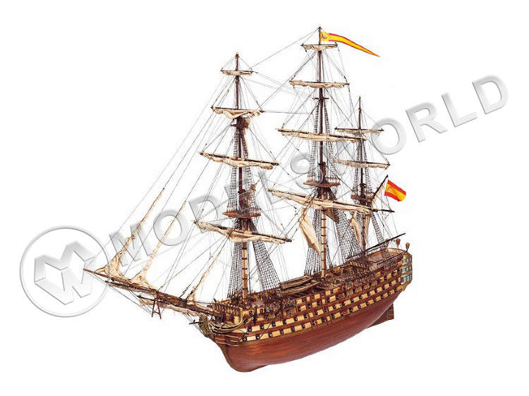 Набор для постройки модели корабля SANTICIMA TRINIDAD. Масштаб 1:90 - фото 1