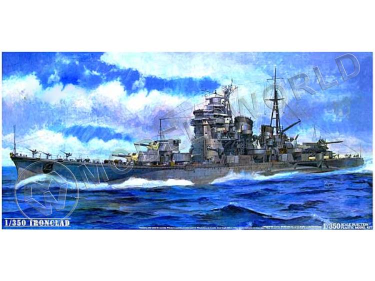 Склеиваемая пластиковая модель Японский тяжелый крейсер Ashigara Масштаб 1:350 - фото 1