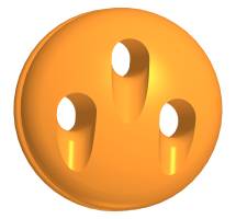 Юферсы, фотополимер, 6 мм, 25 шт