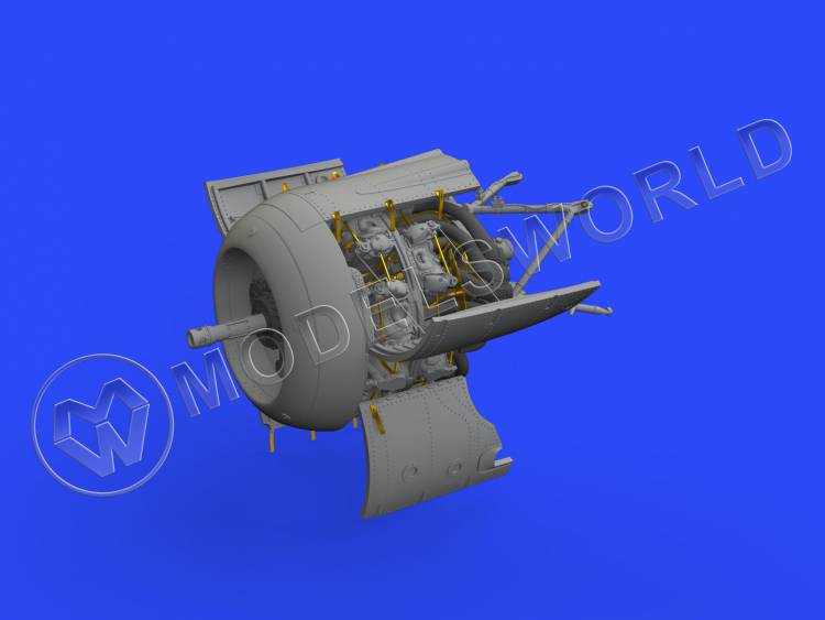 Дополнение 1:48 для Fw 190A-8/ R2 двигатель, EDUARD - фото 1