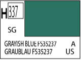 Краска водоразбавляемая художественная MR.HOBBY GRAYISH BLUE FS35237 (Полу-глянцевая) 10мл. - фото 1