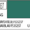 Краска водоразбавляемая художественная MR.HOBBY GRAYISH BLUE FS35237 (Полу-глянцевая) 10мл.
