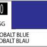 Краска на растворителе художественная MR.HOBBY С80 COBALT BLUE (Полу-глянцевая) 10мл.