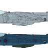 Склеиваемая пластиковая модель самолета Sea Harrier FRS MK1 (2 kits). Масштаб 1:72