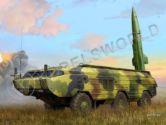 Склеиваемая пластиковая модель Российский тактический ракетный комплекс 9К79 Точка. Масштаб 1:35