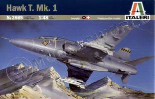 Склеиваемая пластиковая модель самолет  Hawk T. K.1. Масштаб 1:48