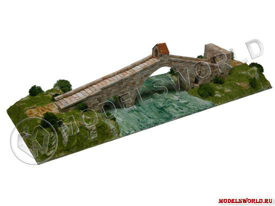 Набор для постройки архитектурного макета Моста DIABLE. Масштаб 1:200 - фото 1