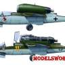 Склеиваемая пластиковая модель Heinkel He 162 a-2 "Salamander". Масштаб 1:48