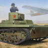 Склеиваемая пластиковая модель Легкий танк Soviet T-37A  Light Tank (Izhorsky). Масштаб 1:35