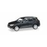 Модель автомобиля VW Touareg, черный матовый с хромированными ободками. H0 1:87